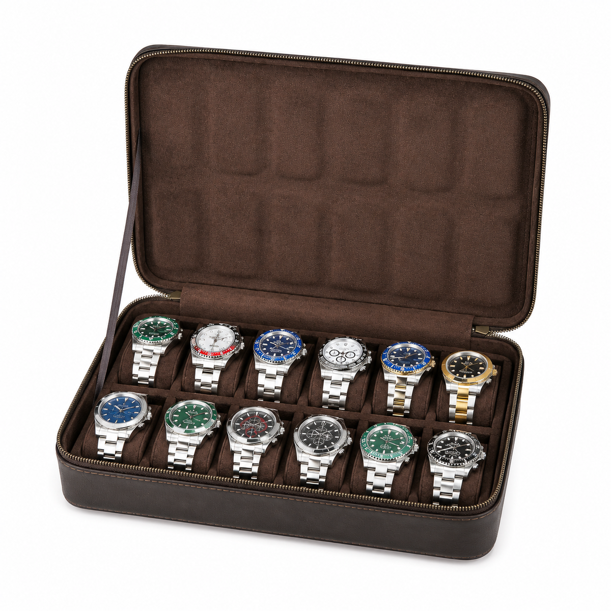 Boîte à Montres – Étui Cuir Prestige