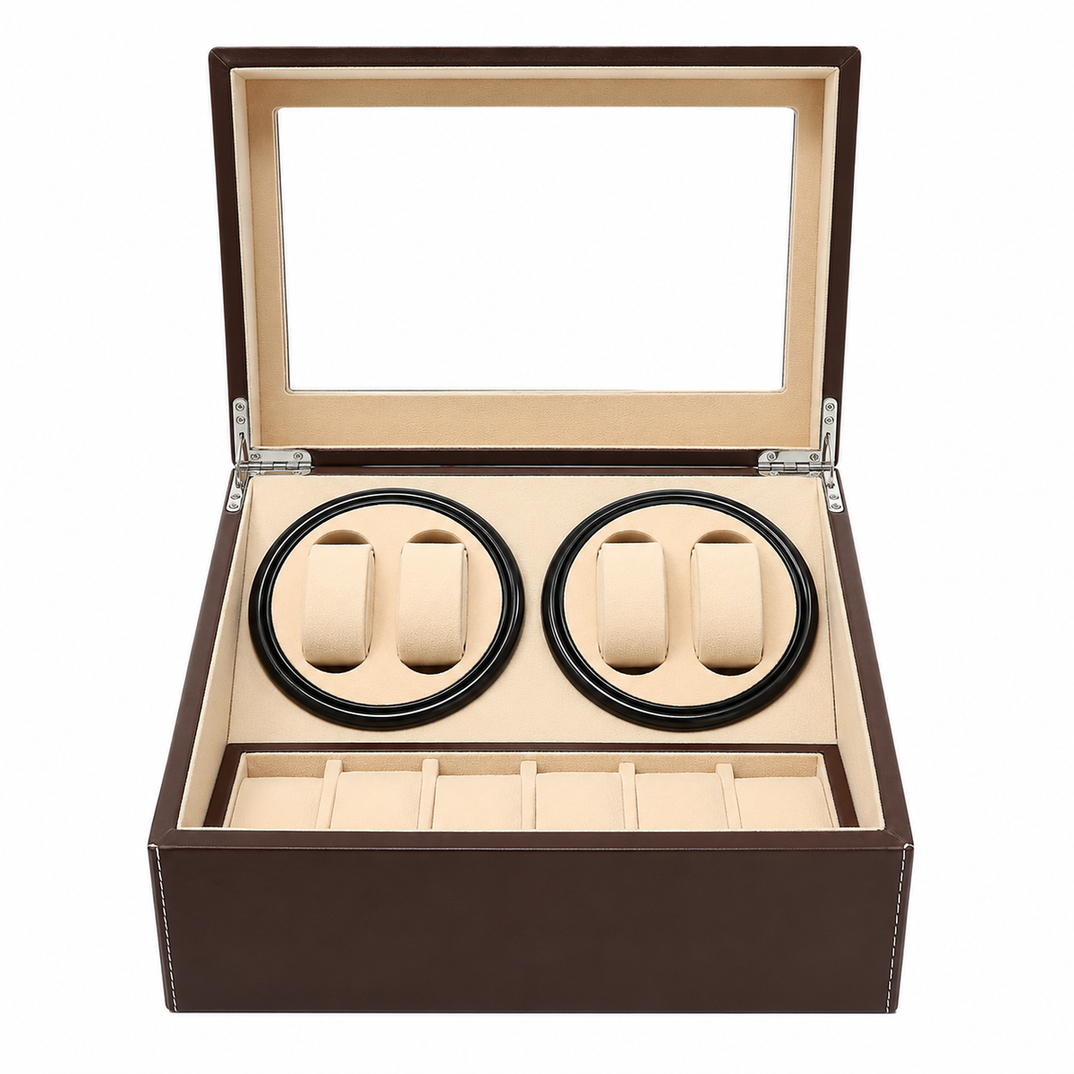 Remontoir – 4 Montres Cuir