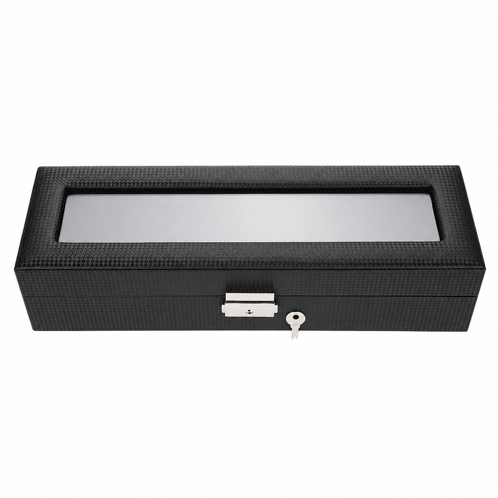 Coffret Montres – Effet Carbone