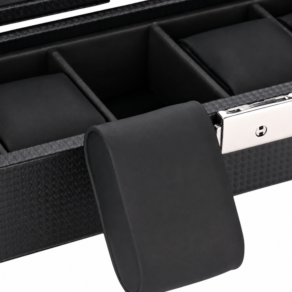 Coffret Montres – Effet Carbone