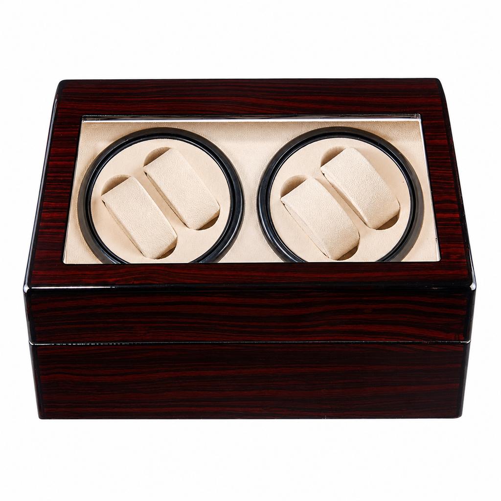 Remontoir 4 Montres – Finition Bois