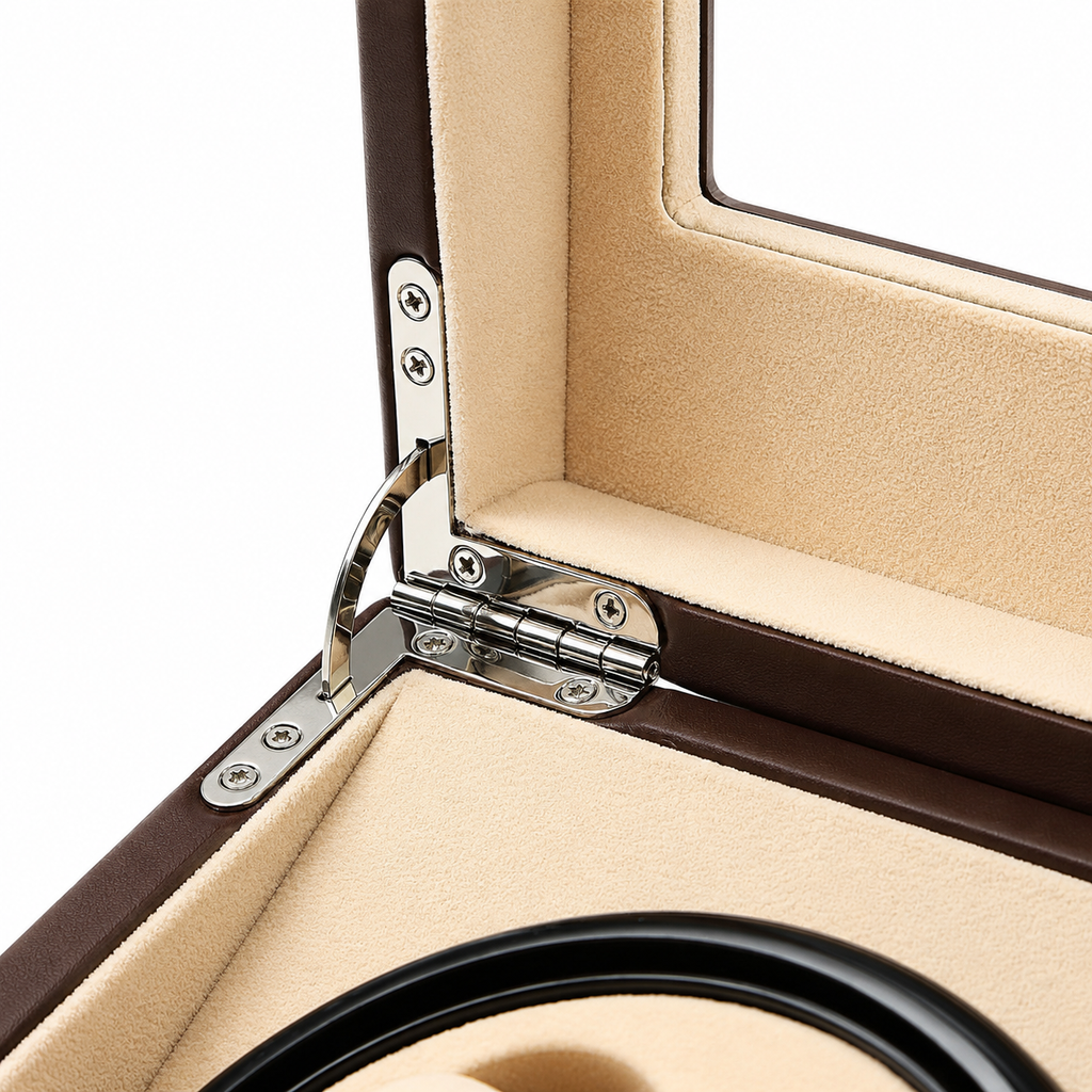 Remontoir 4 Montres – Effet Cuir